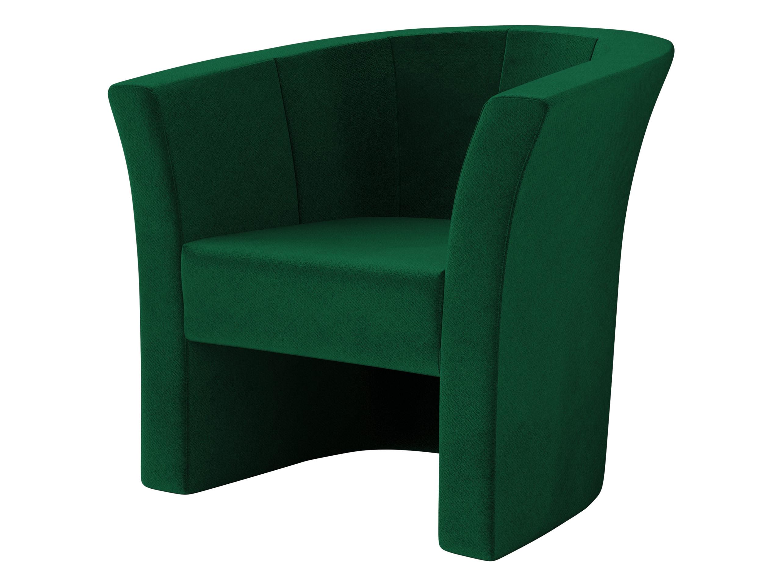 SESSEL Niko - Smaragdgrün/Schwarz, Holzwerkstoff/Kunststoff (71/76/65cm) - MIRJAN24