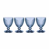 ROTWEINGLÄSER Boston Coloured Blau 310 ml 4er Set - Blau, Glas (0.31L) - Villeroy & Boch