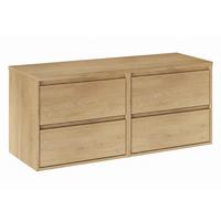 WASCHTISCHUNTERSCHRANK 120cm Edmé Holz - Braun, Holzwerkstoff (120/52.2/46cm) - Petits-meubles