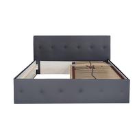 POLSTERBETT Atalanta Anthrazit 100 x 200 x 40 cm Ohne Matratze und Lattenrost - Anthrazit, Holz (100/200cm) - Halmon Schlafkomfort Betten 