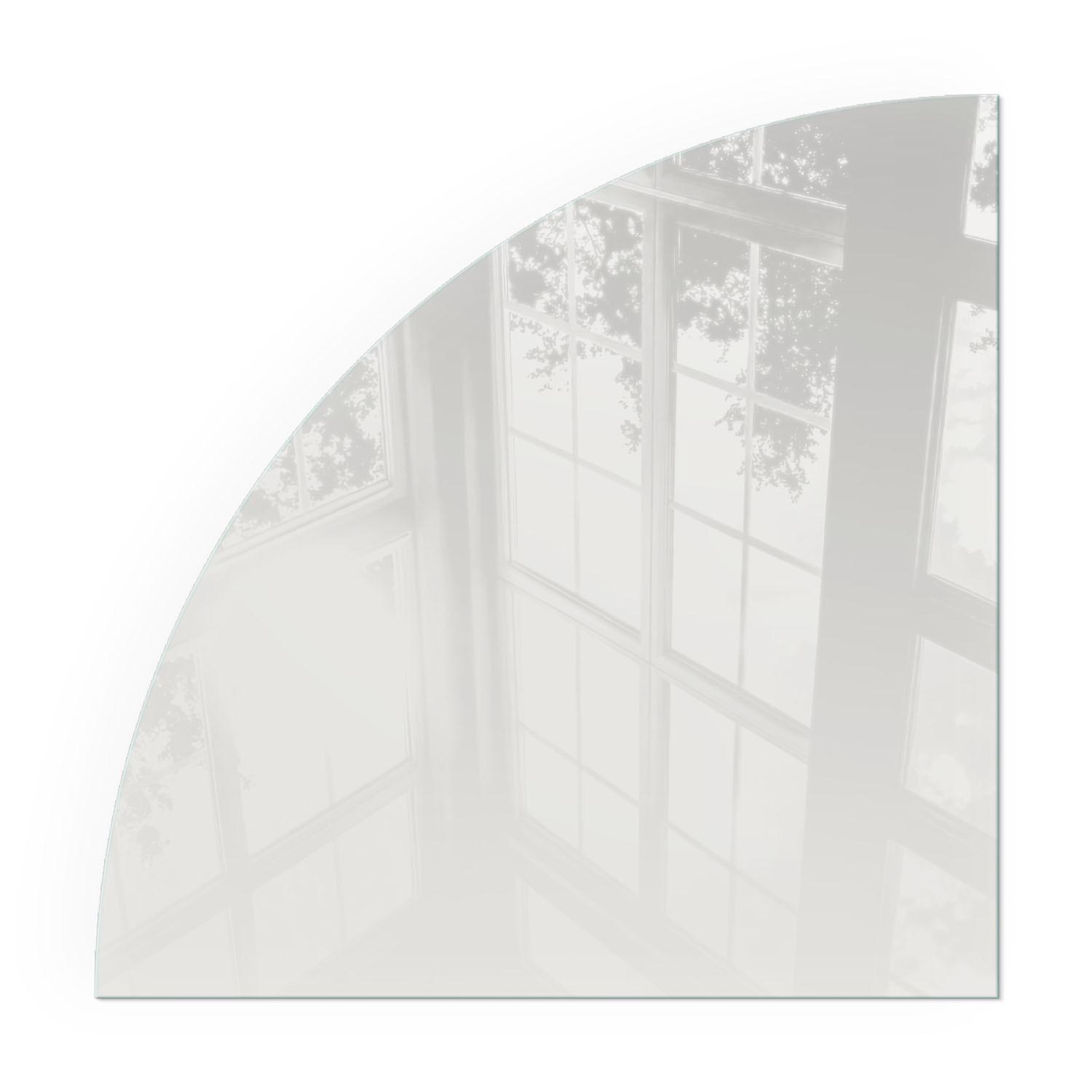 GLASPLATTE für Kamin 100x100 cm - Grau, Glas (100/100/0.4cm) - TULUP