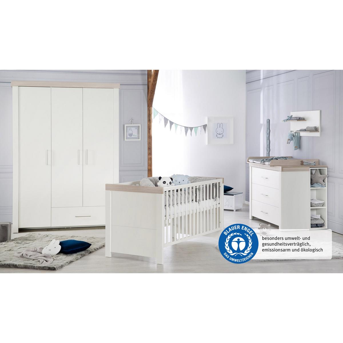 GITTERBETT 70x140 cm Lucy - Weiß, Holzwerkstoff (70/140cm) - Roba