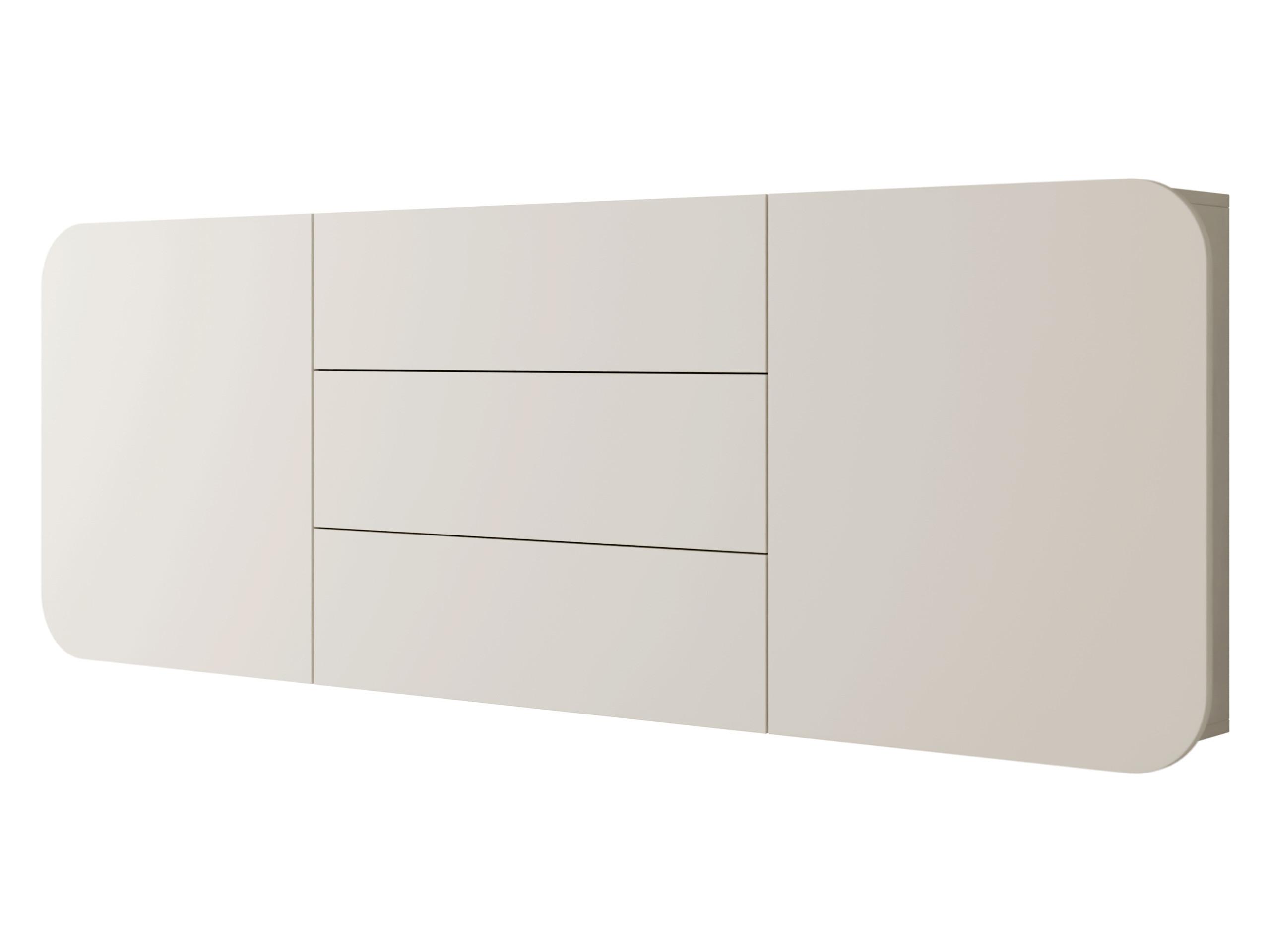 KOMMODE A Rene 2D3S - Kaschmir, Holzwerkstoff (200/70/36cm) - MIRJAN24