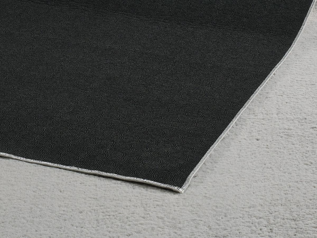 KURZFLORTEPPICH Antirutsch Uni RUTOR Polyester Grau 200 x 280 cm - Grau, Textil (200/280cm) - KADIMA DESIGN
