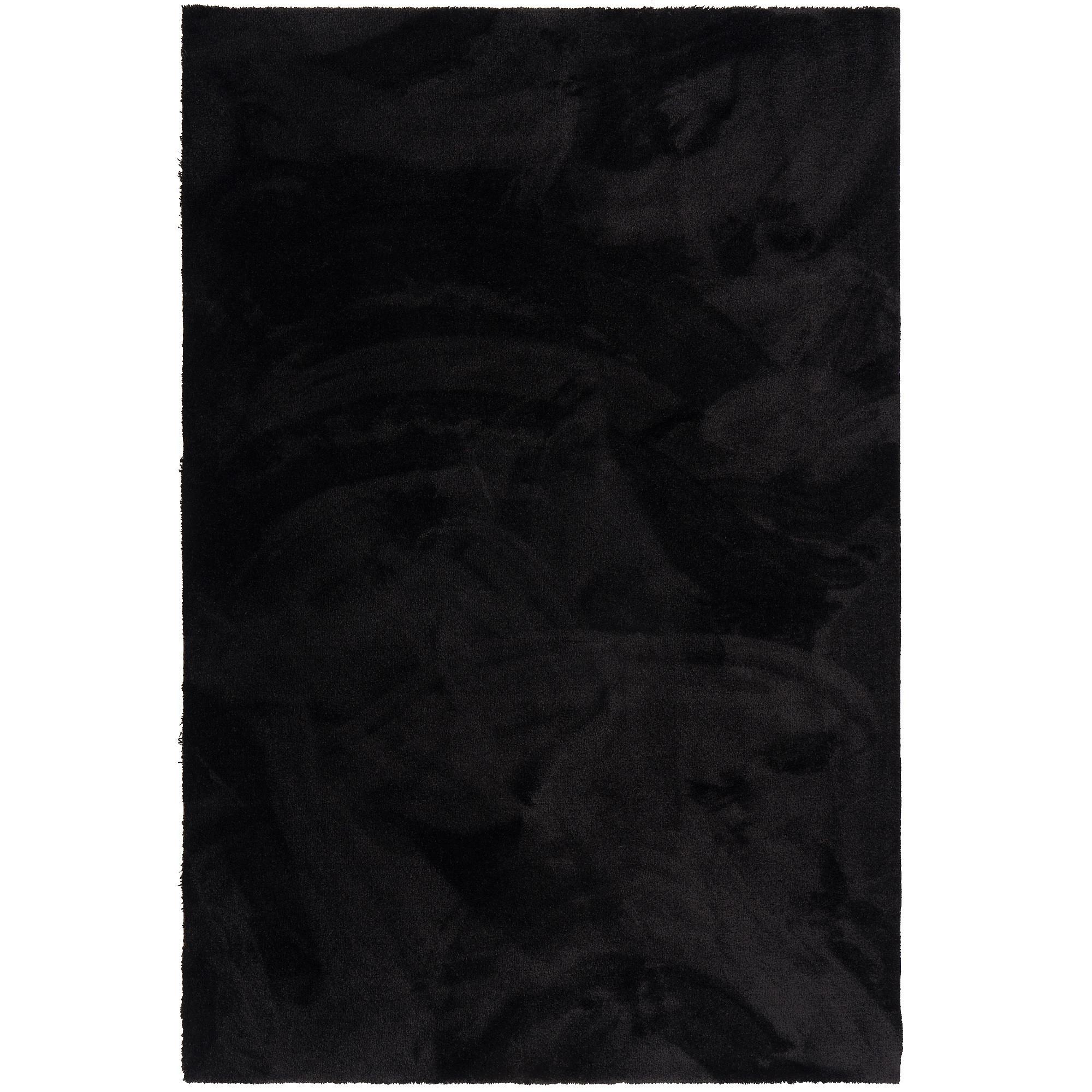 SUPER SOFT HOCHFLORTEPPICH LIVORNO - Schwarz, Textil (200/250cm) - Snapstyle