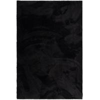 SUPER SOFT HOCHFLORTEPPICH LIVORNO - Schwarz, Textil (200/200cm) - Snapstyle