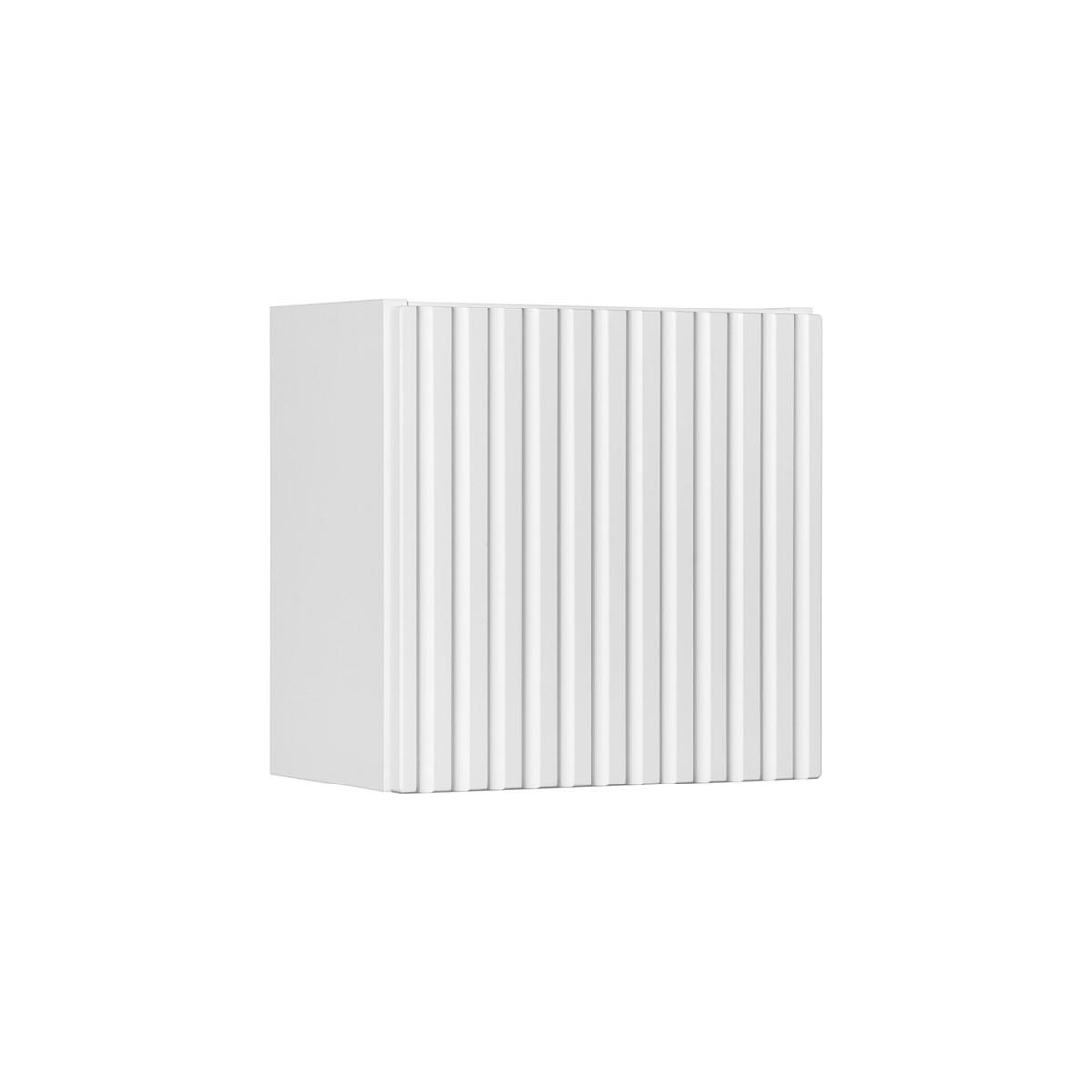 SCHRANK 1 Tür Riva Weiß - Weiß, Holzwerkstoff (30/30/19cm) - Petits-meubles