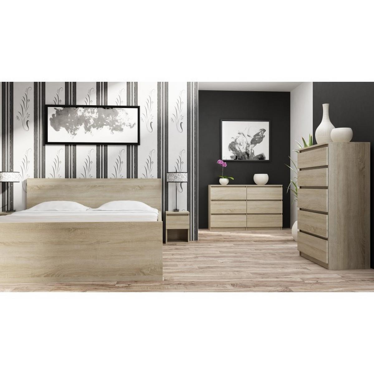 KOMMODE Sonoma Eiche 138/75/40 - Sonoma Eiche, Holzwerkstoff (138/75/40cm) - RAUMHIRSCH FURNITURE
