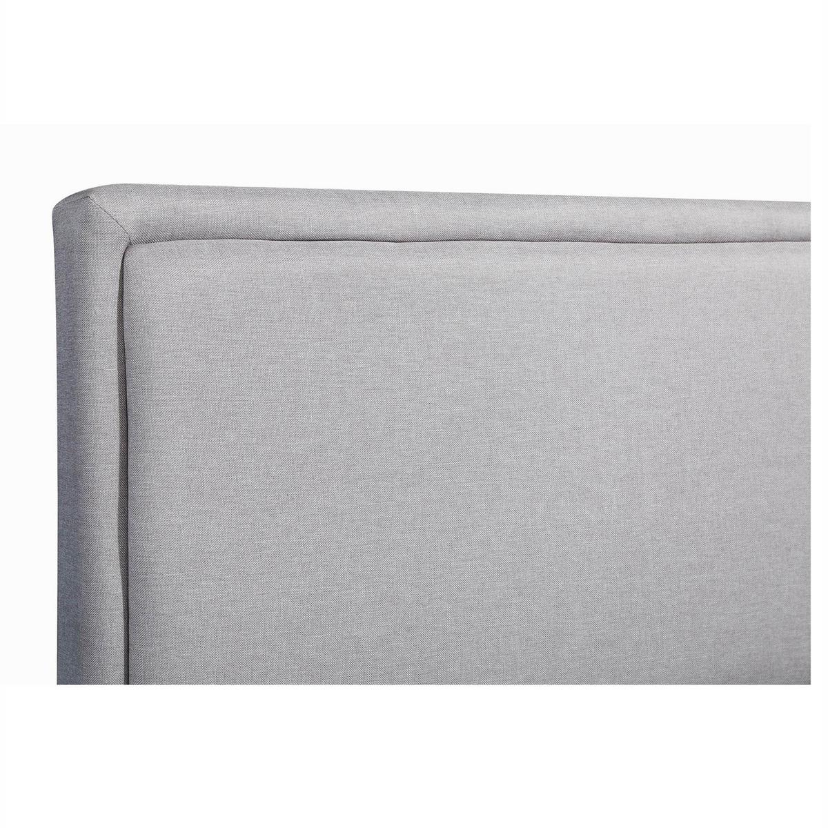 POLSTERBETT ANAIS 120X200 CM - Grau, Textil (120/200cm) - CARO-Möbel
