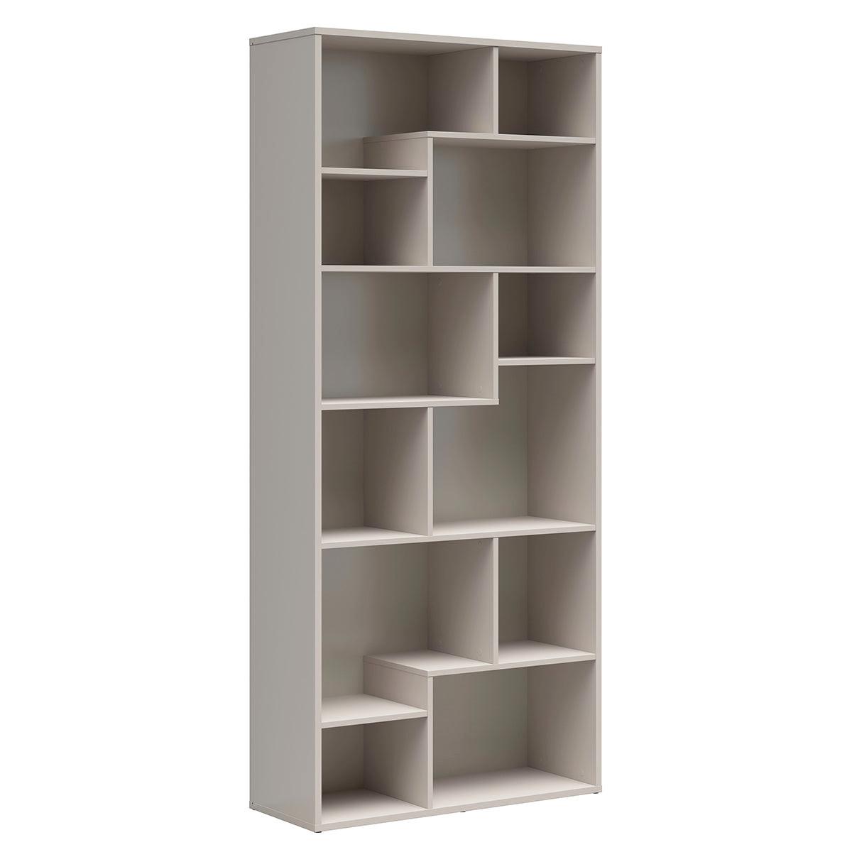 BÜCHERREGAL Edwin Kaschmir - Beige, Holzwerkstoff (87.5/197.5/33.5cm) - Petits-meubles