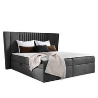 BOXBETT Spark - H3 - Anthrazit, Holz (120/200cm) - MIRJAN24