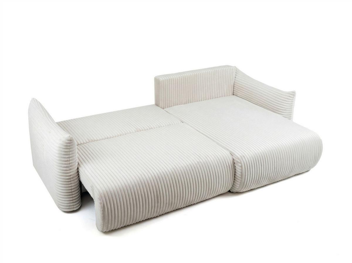 ECKSOFA Mailand Mit Schlaffunktion - Dunkelgrau, Holzwerkstoff/Textil (260/154cm) - Fun Möbel