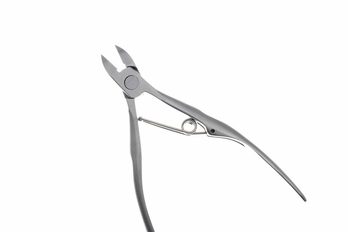 NAGELZANGE EDELSTAHL SS-203, 12.5 cm - Silberfarben, Metall (4.3/1.2/12.5cm) - Seki EDGE