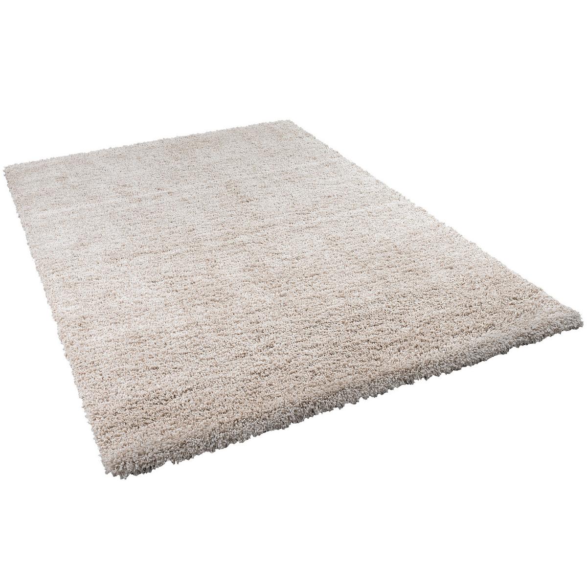 HOCHFLOR LANGFLOR SHAGGY TEPPICH LUXURY - Champagner, Textil (160/230cm) - Pergamon