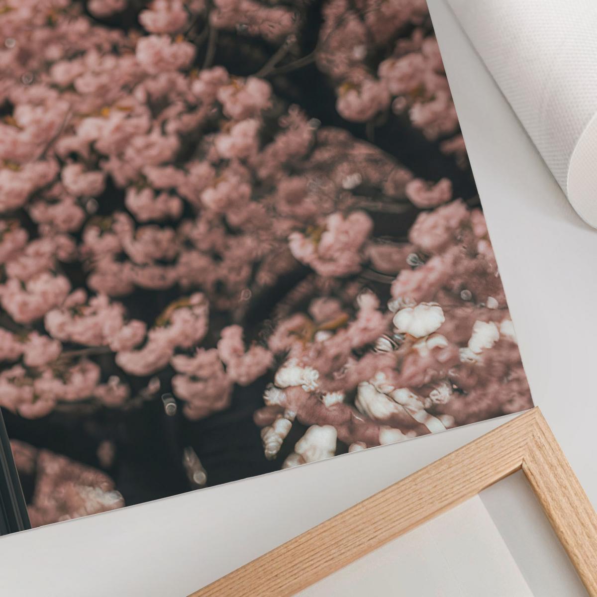 POSTER - 42x59 cm - View - Frühlingslaterne - Pink, Textil (42/59/0.1cm) - TULUP