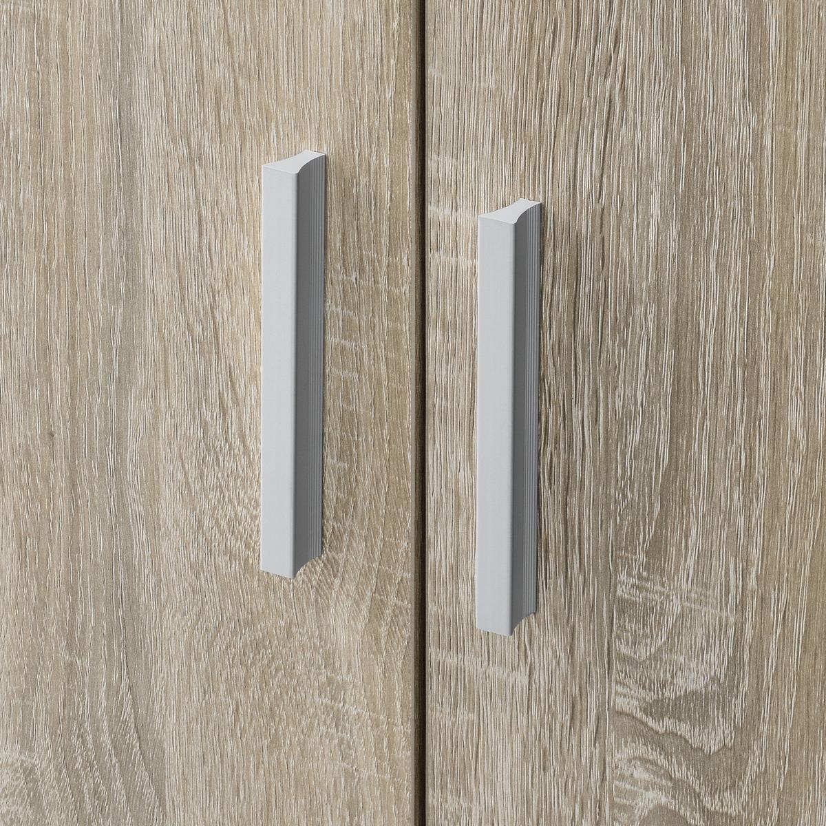 SCHUHSCHRANK Notribontaa - Sonoma Eiche, Holzwerkstoff (55/108/35cm) - [en.casa]