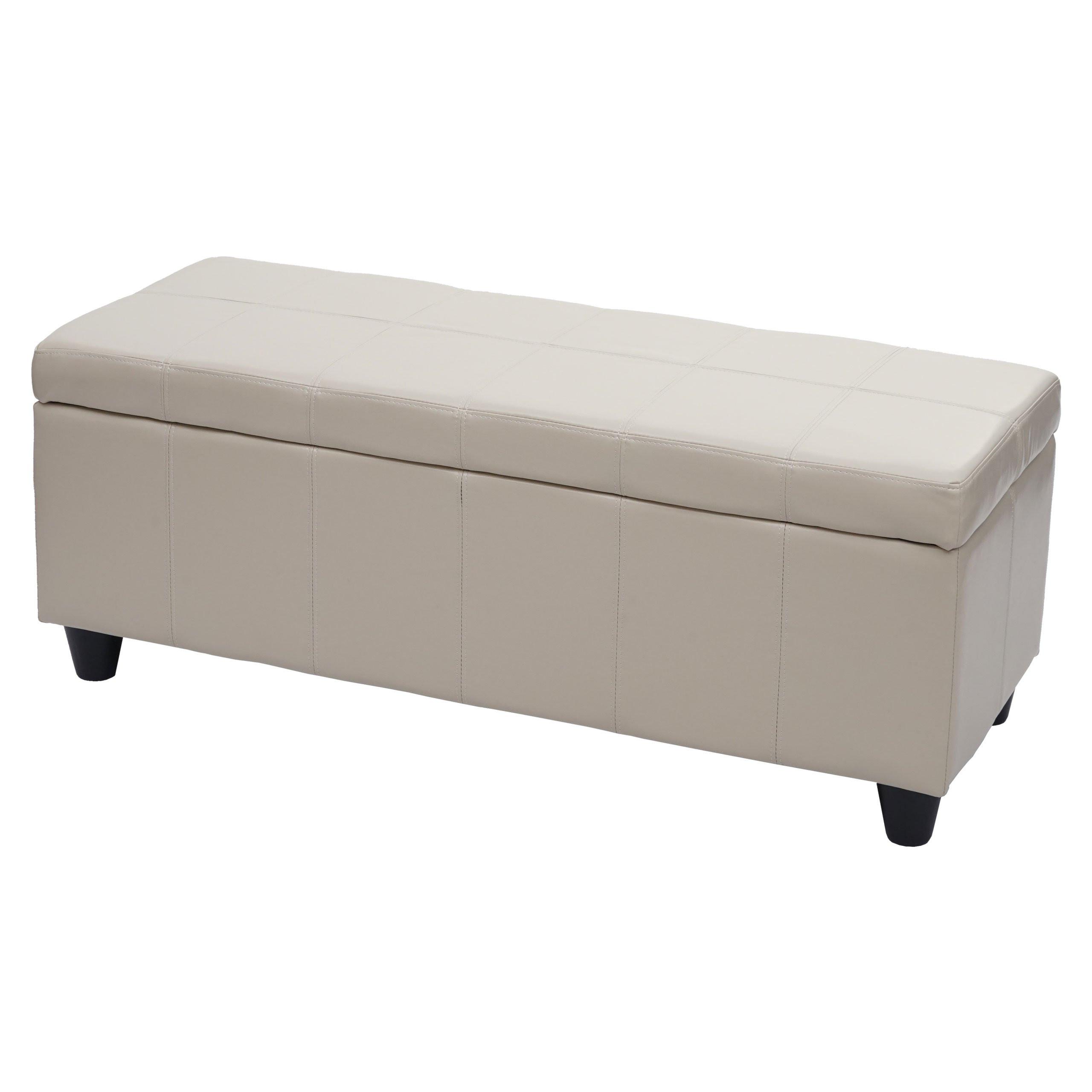 AUFBEWAHRUNGS-TRUHE Beige - Beige, Textil (114/45/45cm) - MCW