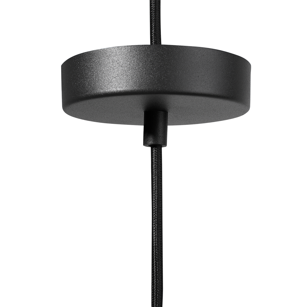 HÄNGELEUCHTE Cetina 40/40/129 cm - Schwarz, Metall (40/40/129cm) - Beliani