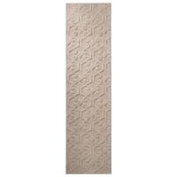 TEPPICH Beige 80/300 cm Gannett - Beige, Textil (80/300cm) - Beliani