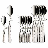KAFFEE- & ESPRESSO-LÖFFEL NewWave Caffè Spoon silber 17,5 cm & 12 cm 12-tlg. - Silberfarben, Metall - Villeroy & Boch