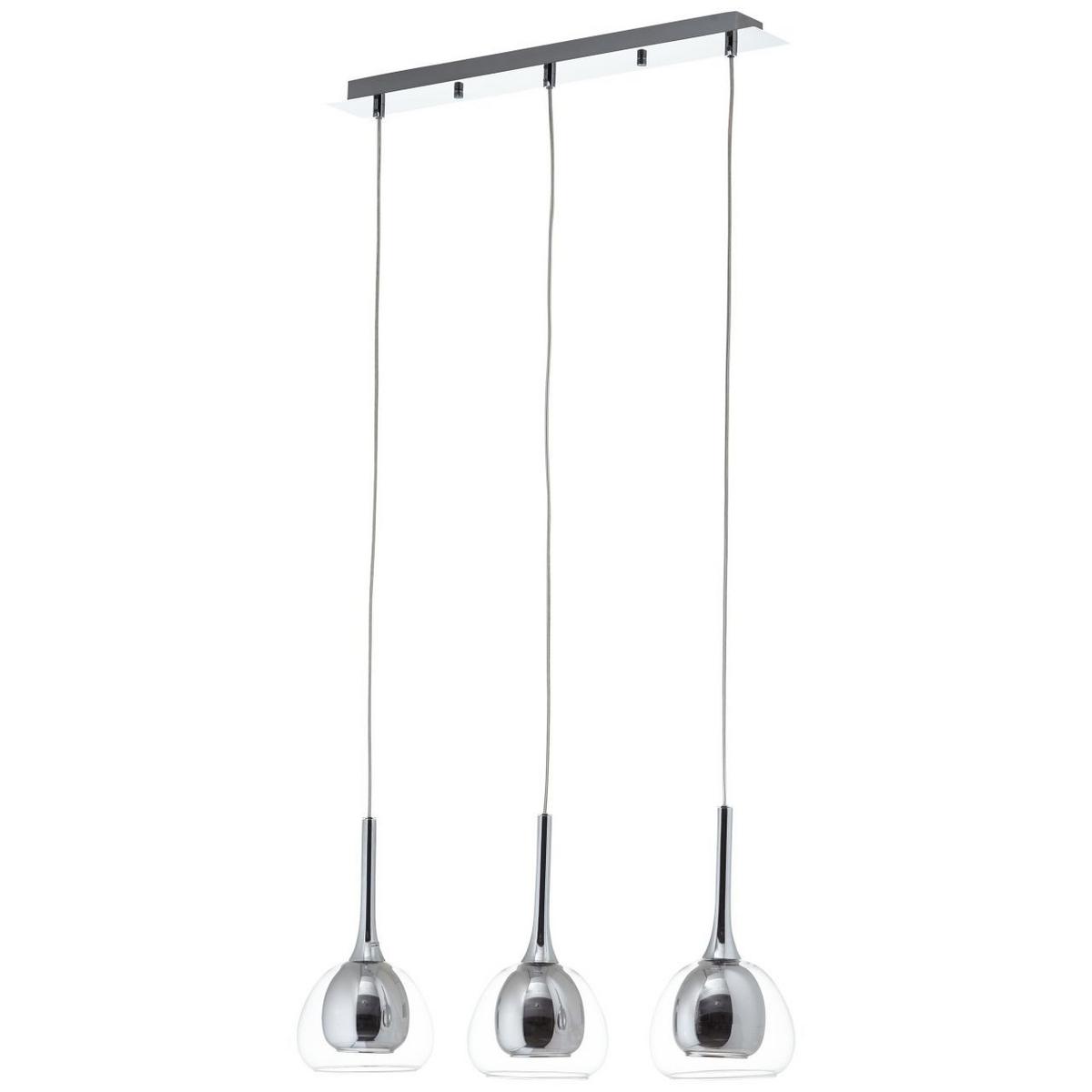 PENDELLEUCHTE Hadan 85573/20 - Chromfarben, Metall (16/66/120cm) - Brilliant