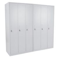 SCHLIESSFACH Grau - Grau, Metall (180/180/50cm) - MCW