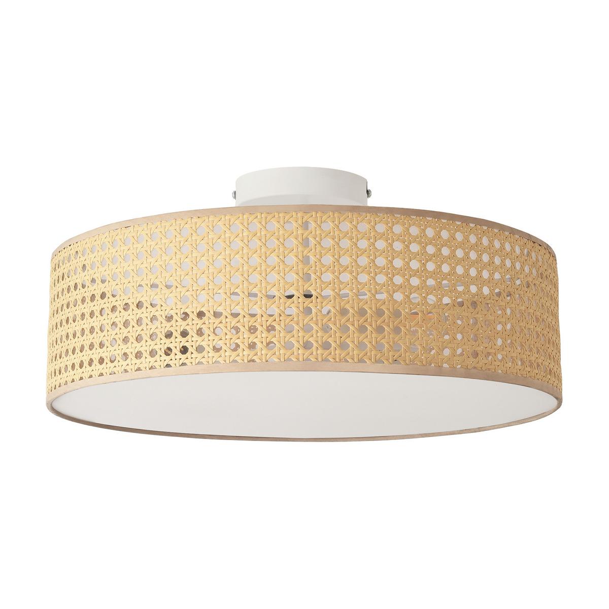 DECKENLEUCHTE Ascot - Beige, Kunststoff (45/45/20cm) - lux.pro