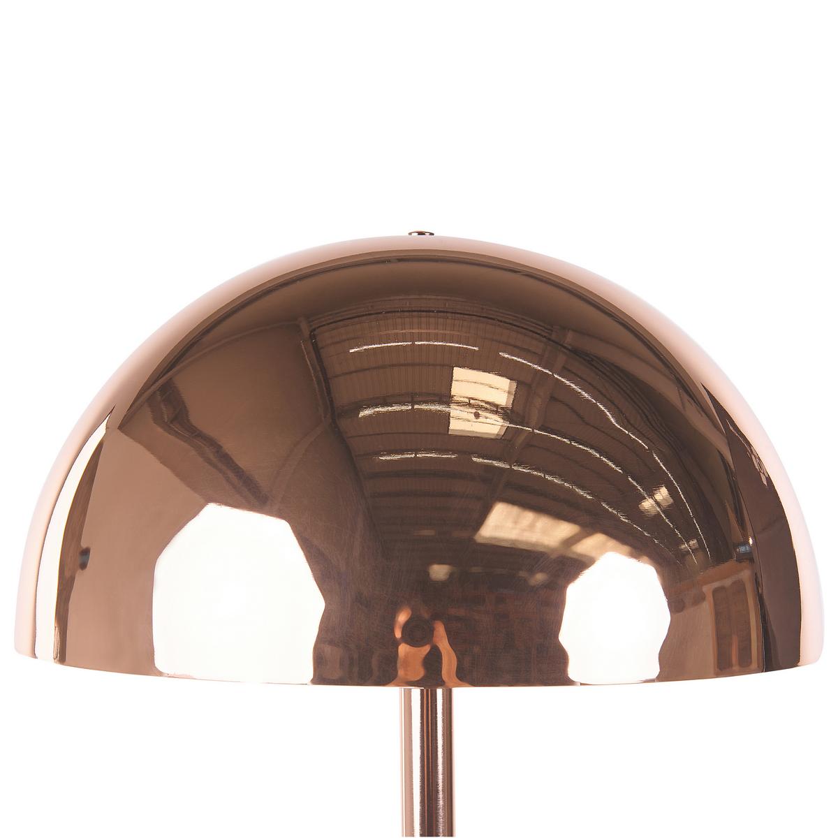 STEHLAMPE Macasia 35/35/158 cm - Kupferfarben, Metall (35/36/158cm) - Beliani
