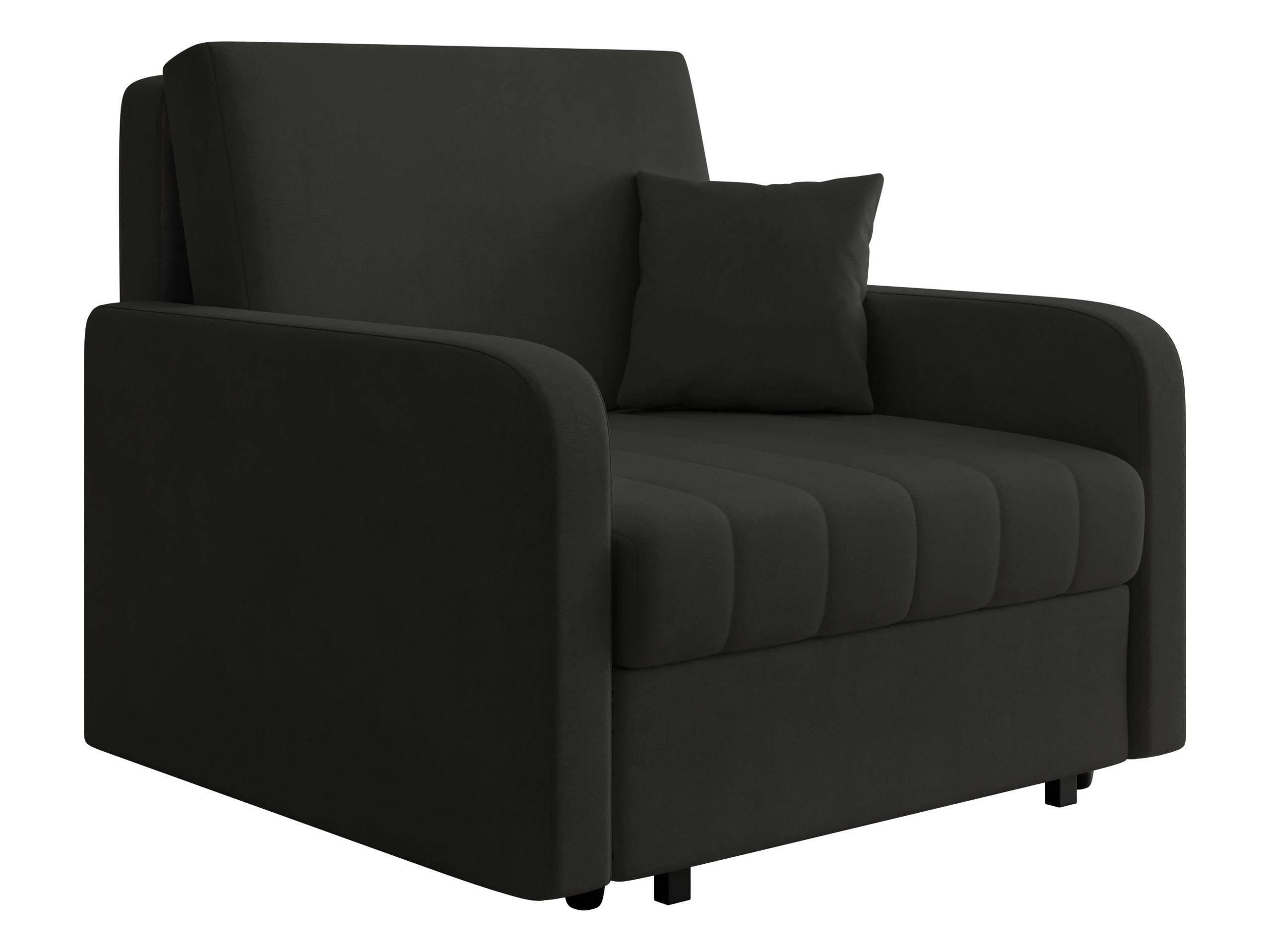 SCHLAFSESSEL Viva Silk I - Schwarz, Holz/Textil (102/85/98cm) - MIRJAN24
