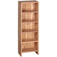CD-REGAL Massivholz Pflegeleicht 90cm, Beige 30x17x90 cm - Beige, Holz (30/90/17cm) - KADIMA DESIGN