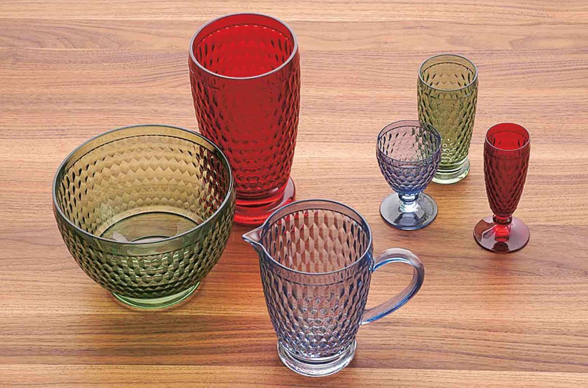 BECHER Boston Coloured Rot 330 ml - Rot, Glas (0.33L) - Villeroy & Boch