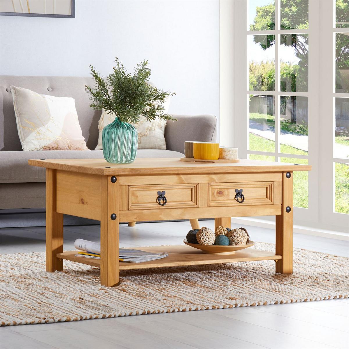 COUCHTISCH SALSA natur - Naturfarben, Holz (60/100/46cm) - CARO-Möbel