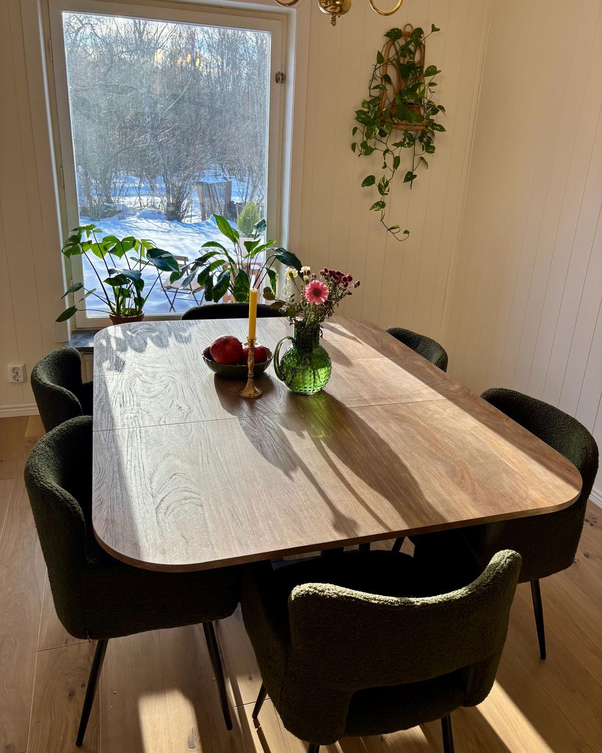 ESSTISCH ausziehbar Braun 120-160/120 cm Cooper - Braun, Holzwerkstoff (120/120/75cm) - Beliani