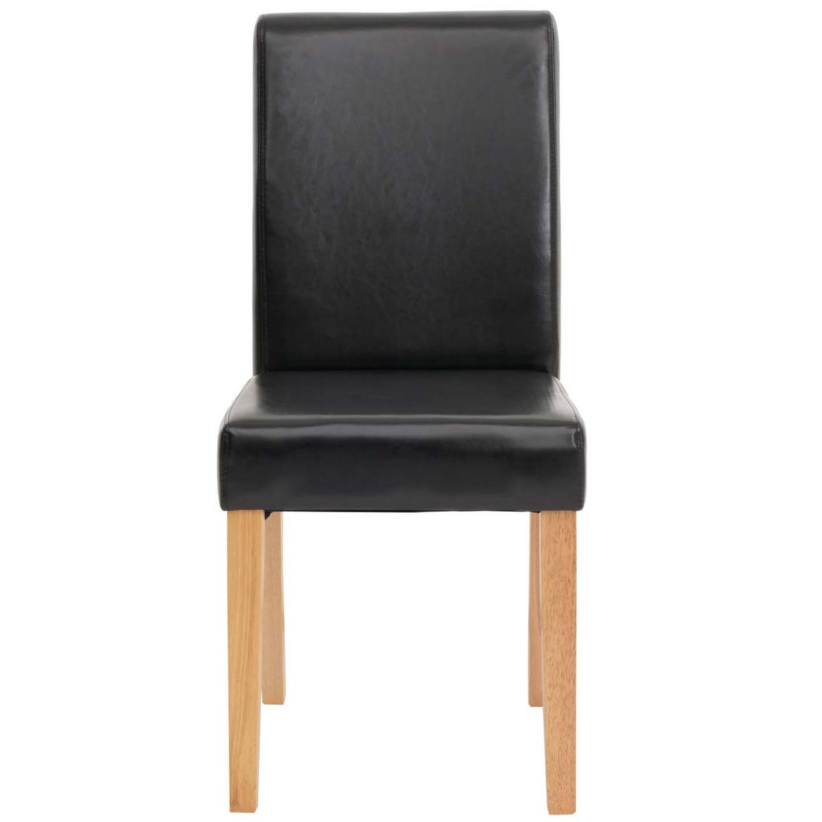 ESSZIMMERSTUHL Hochglanz Schwarz 2er-Set - Schwarz Hochglanz/Schwarz, Textil (43/90/56cm) - MCW