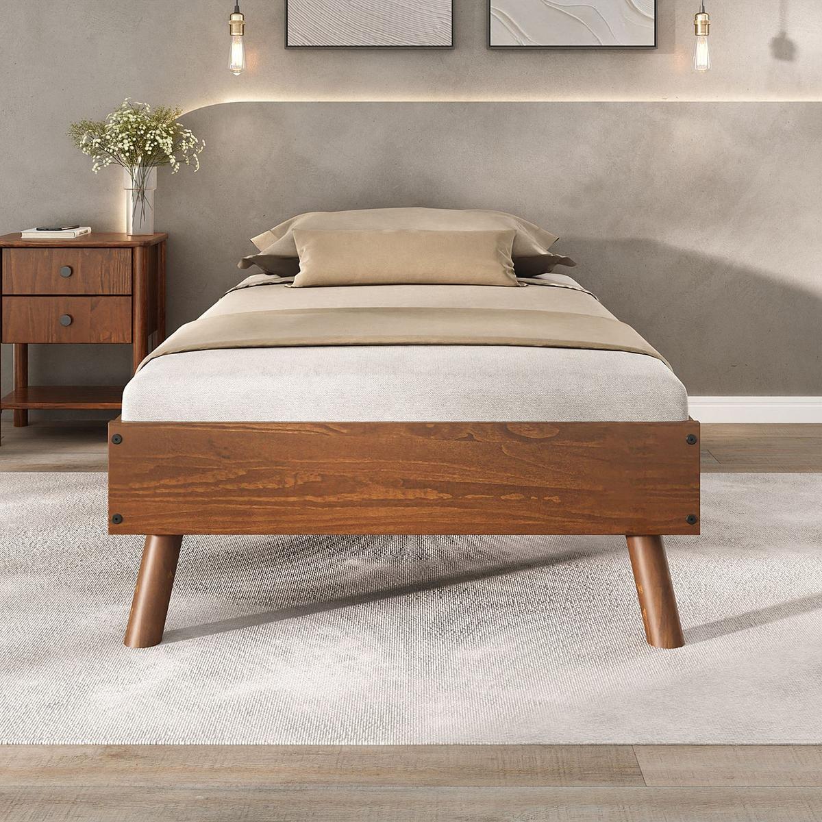 FUTONBETT KARRI 90x200 cm Kastanie - Kastanienfarben, Holz (90/200cm) - IDIMEX