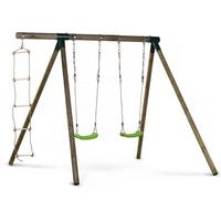 KLETTERGERÜST AUS HOLZ timo Braun - Dunkelbraun, Holz (240/230/240cm) - Habitat Garten