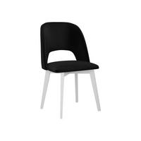 STUHL Monti 4, Holzfarbe: Weiß - Schwarz/Weiß, Holz (48/83/54cm) - MIRJAN24