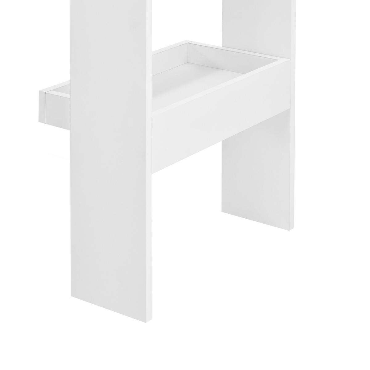 BARTISCH Bromölla - Hellgrau, Holzwerkstoff (45/120/106cm) - [en.casa]
