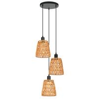PENDELLEUCHTE BAILEY Ⅲ 25/25/120 cm - Schwarz, Metall (25/25/120cm) - Nettlife