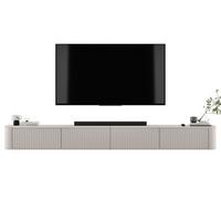 TV-LOWBOARD 2er-Set Aurora Kaschmir matt 280 cm - Kaschmir, Holzwerkstoff (280/30/35cm) - Meble Lindner
