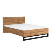 BETT 140/200 Eden Holz - Braun, Holzwerkstoff (140/200cm) - Petits-meubles