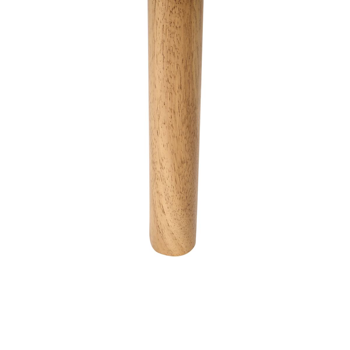 ESSTISCH Helle Eiche 140/80 cm Elvyn - Hellbraun, Holzwerkstoff (140/80/74cm) - Beliani