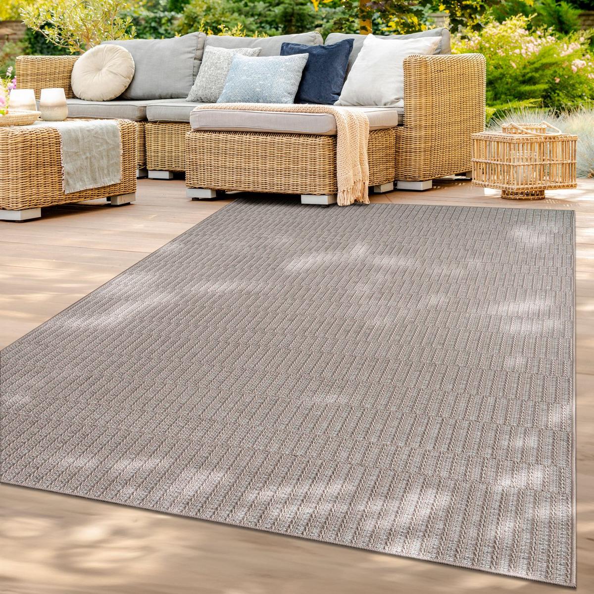 OUTDOORTEPPICH Boho Beige 240 x 340 cm - Beige, Kunststoff (240/340cm) - TT Home
