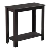 BEISTELLTISCH Chur - Dunkelbraun, Holzwerkstoff (30/60/62cm) - [en.casa]