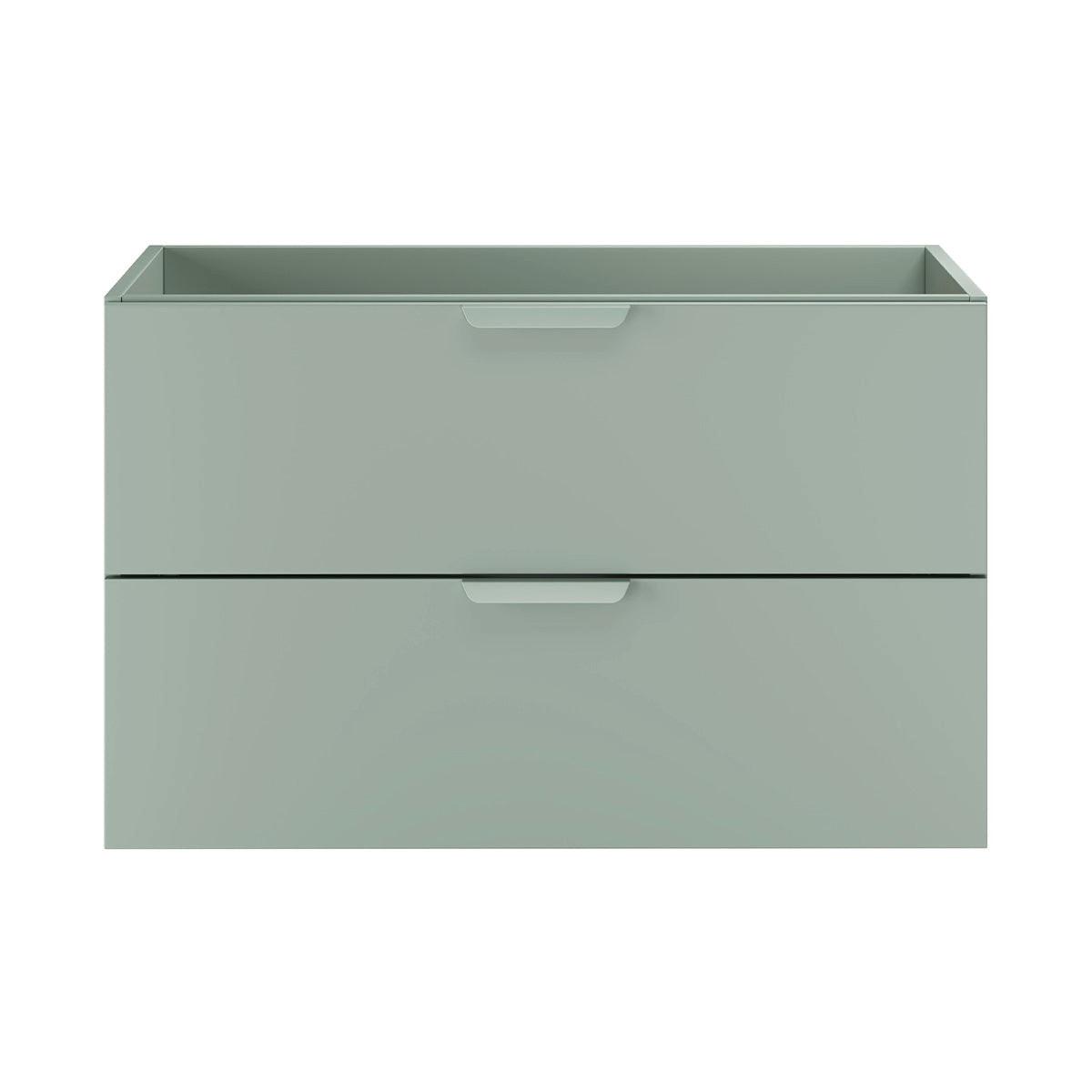WASCHTISCHUNTERSCHRANK 80cm Oria Grün - Grün, Holzwerkstoff (80/50/45.5cm) - Petits-meubles