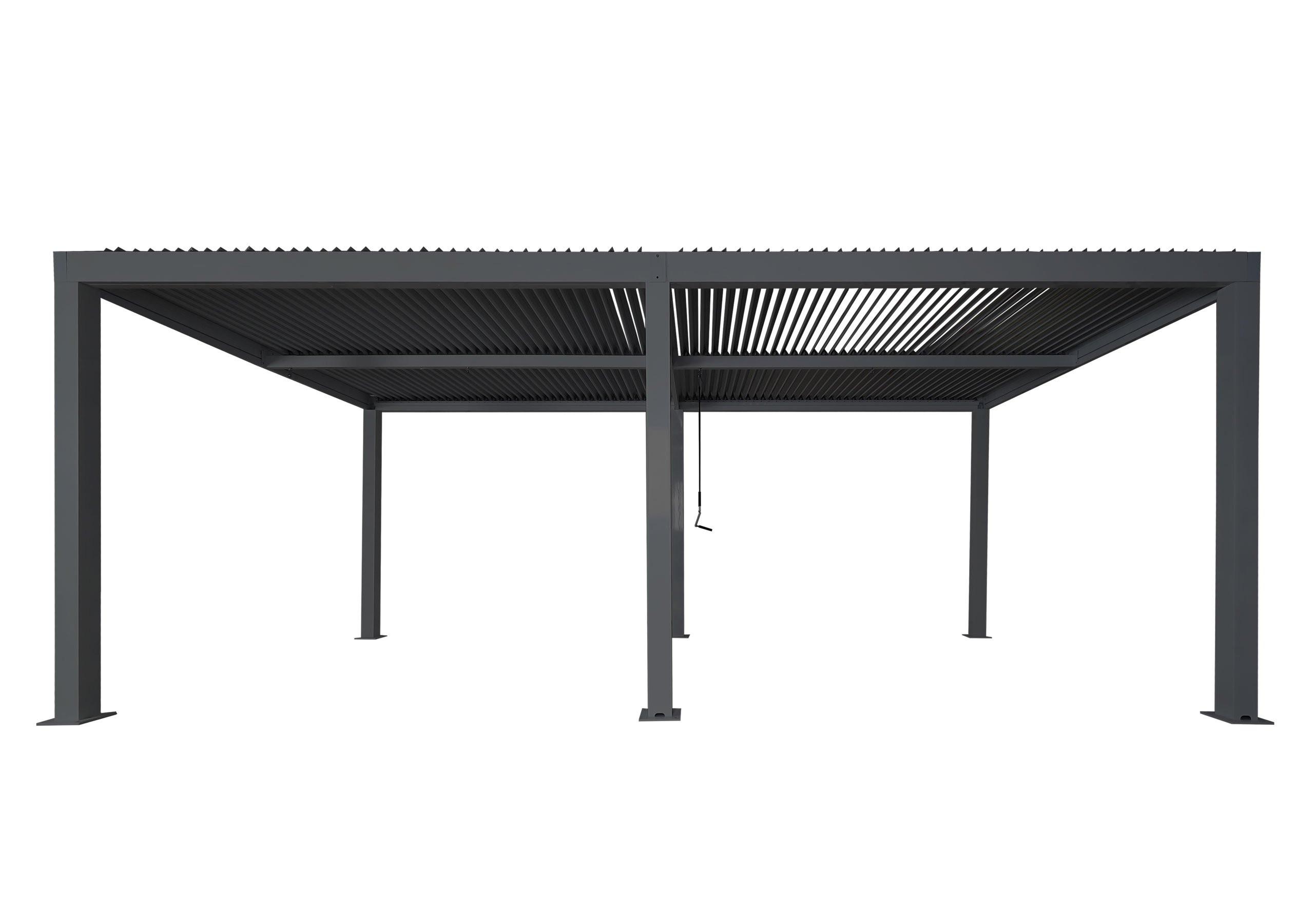 PERGOLA Anthrazit - Anthrazit, Metall (583/220/301cm) - MCW