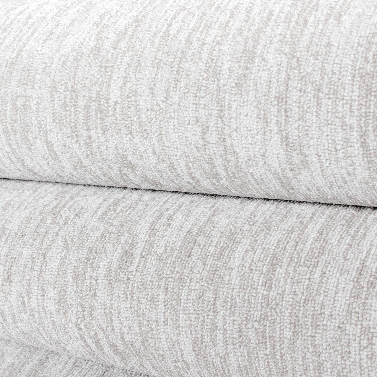 KURZFLORTEPPICH AMMER, einfarbig, Creme, Ø 200 cm - Beige, Textil (200/200cm) - KADIMA DESIGN