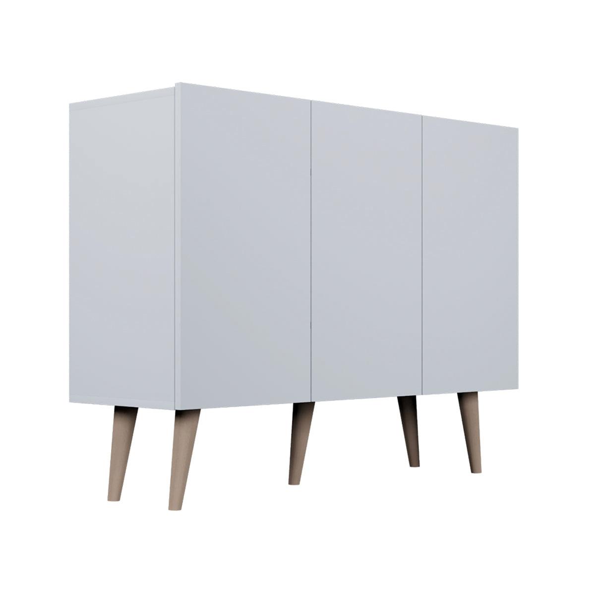 SIDEBOARD Toronto Weiß - Weiß, Holzwerkstoff (120/95.5/40cm) - Petits-meubles