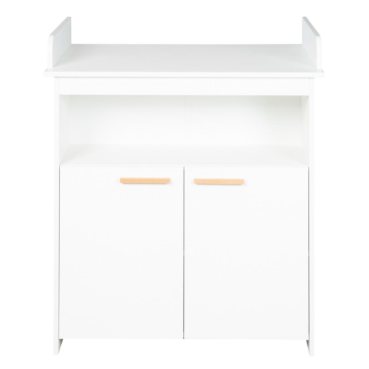 BABYZIMMER-SET Anton 2-teilig - Weiß, Holzwerkstoff (78.5/80/142cm) - Roba