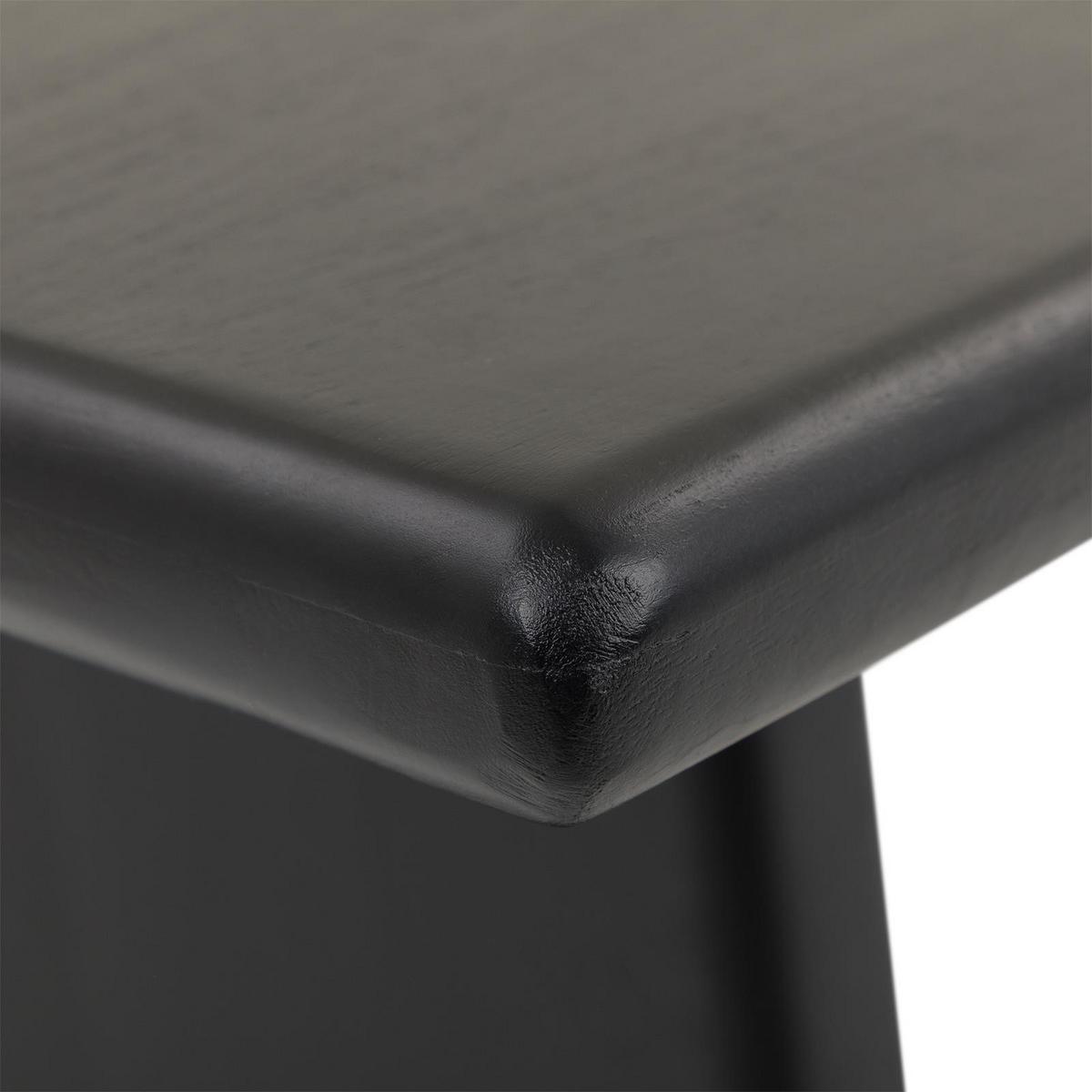 ESSTISCH GOA schwarz - Schwarz, Holz (100/220/77cm) - IDIMEX